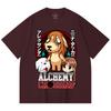 230 Gsm 100% Cotton Fullmetal Alchemist V5 Alchemy Crossing Print Unisex Heavy Cotton T Shirt