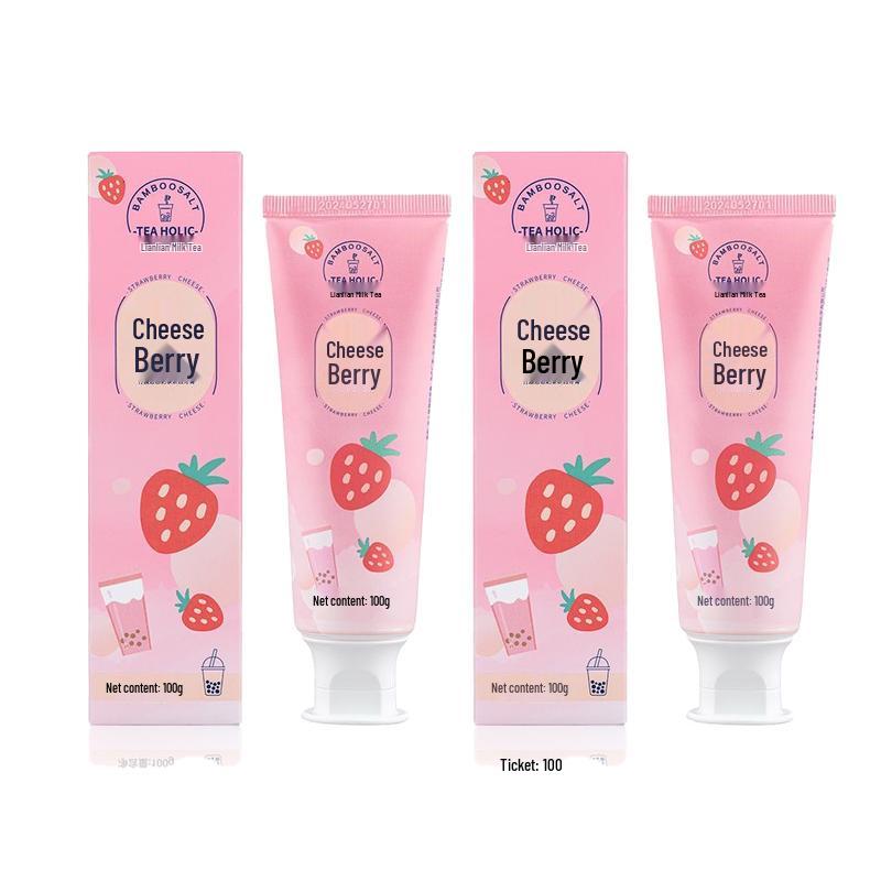 Отбеливающая зубная паста LG Bamboo Salt Love Milk Tea