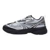 FILA Interrun Comfortable Cushioning, Wear Resistant Low top Casual Running Shoes Unisex Black Silver 1RM02699G_010