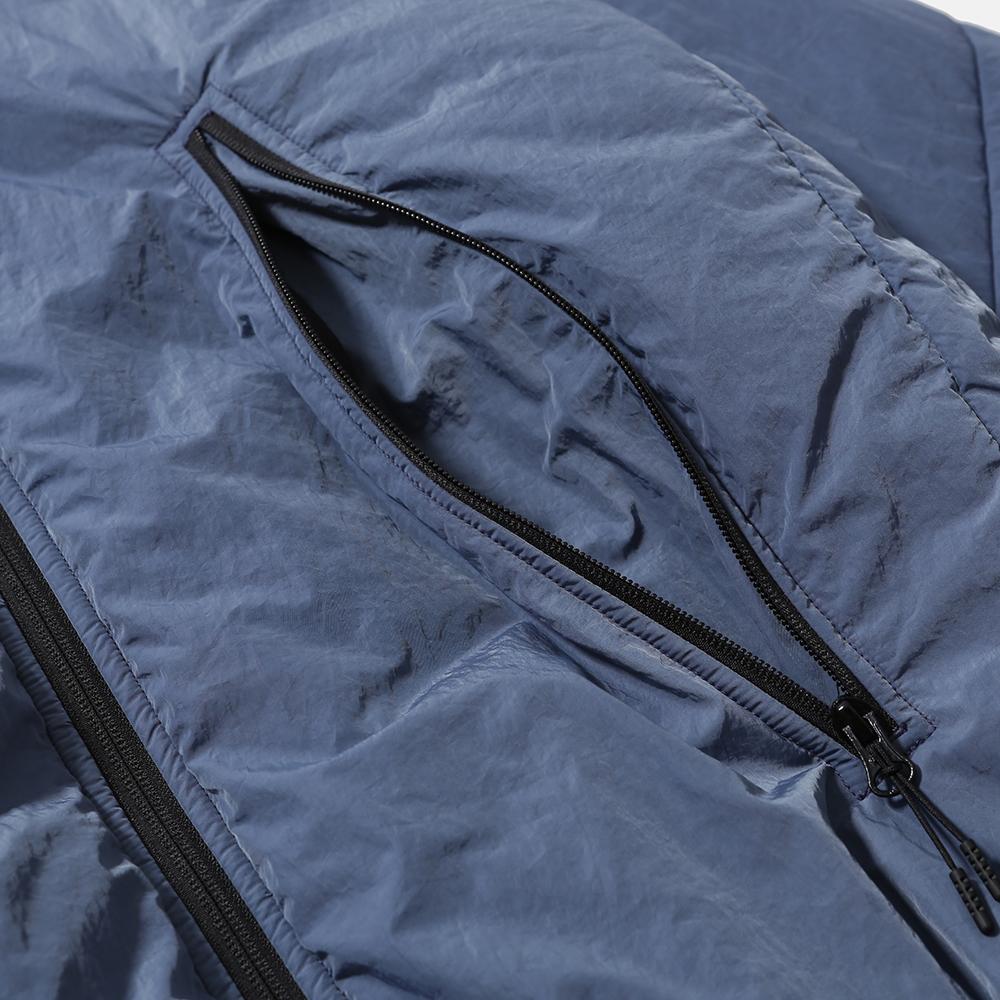 Moif [Aw25] Double-Zip Insulated Parka(Ver.2) / Steel Blue