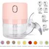 Mini Electric Garlic Masher Meat Grinder for Office Home Use MultiPurpose Cooking Machine