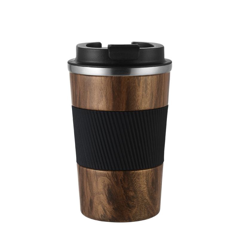 American 304 Stainless Steel Thermos Cup Double-layer Vacuum Outdoor Accompanying Cup Car Portable Temperature Display Coffee Cup 2026