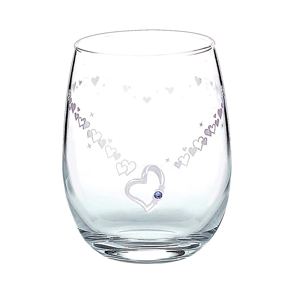 [Sears] Sears Color-Changing Glass Tumbler, Birthstone Color, Crystal (September), Sapphire Sh84-0001-09