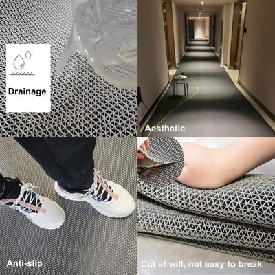 Badematte Rutschfest Haushalt Bodenmatte Badezimmer Schwimmbad Bodenmatte Netz Groß Hohl Türmatte Rolle Schwimmbad