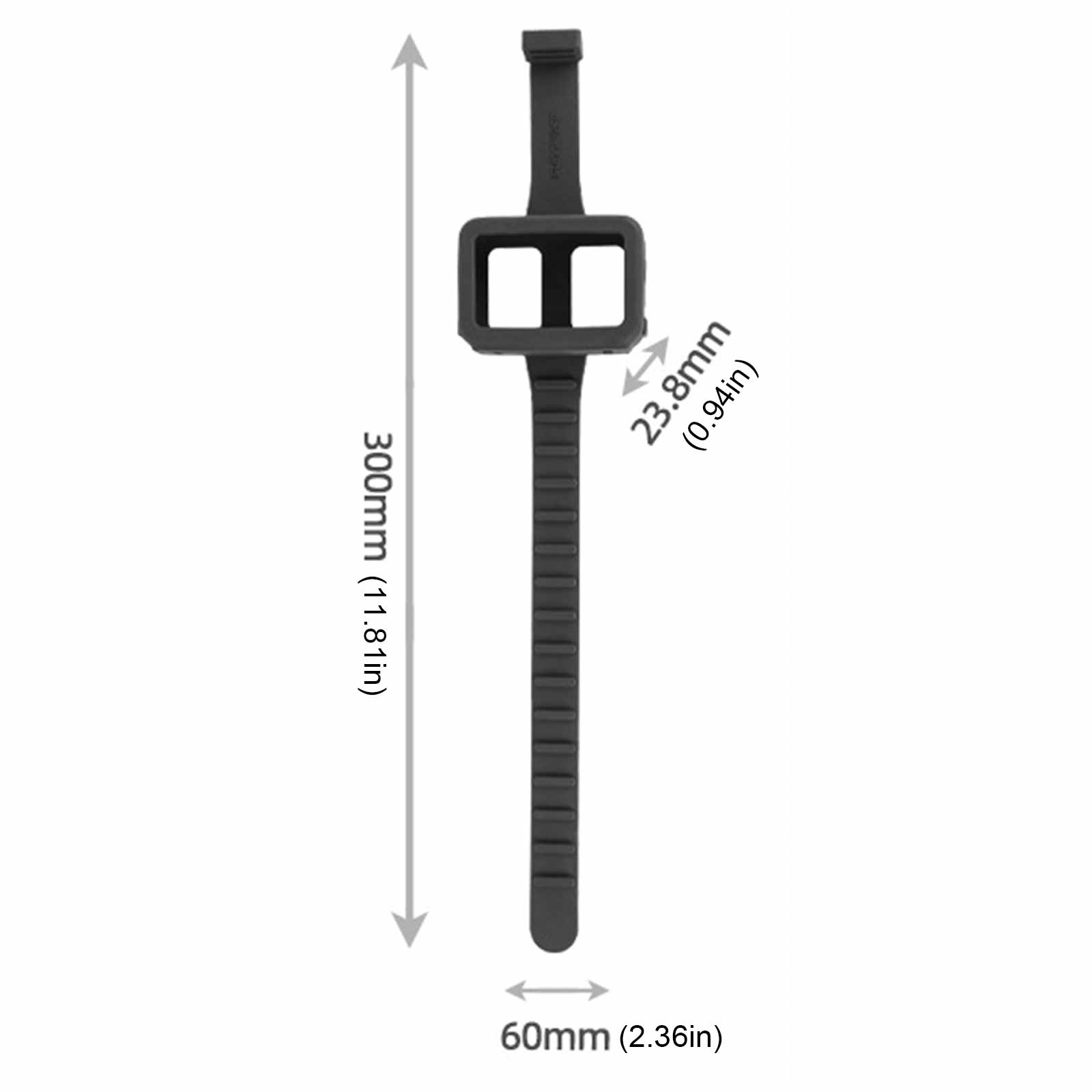 

Silicone Wristband For DJI Osmo Nano Camera Mount Image Transmission Hand Strap Adjustable Wrist Band For DJI Nano Accessories чорний