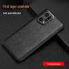 Genuine Leather Case for Oppo Find X5, X3 Pro, and X2 Models. Full-cover, Anti-fall Protection.