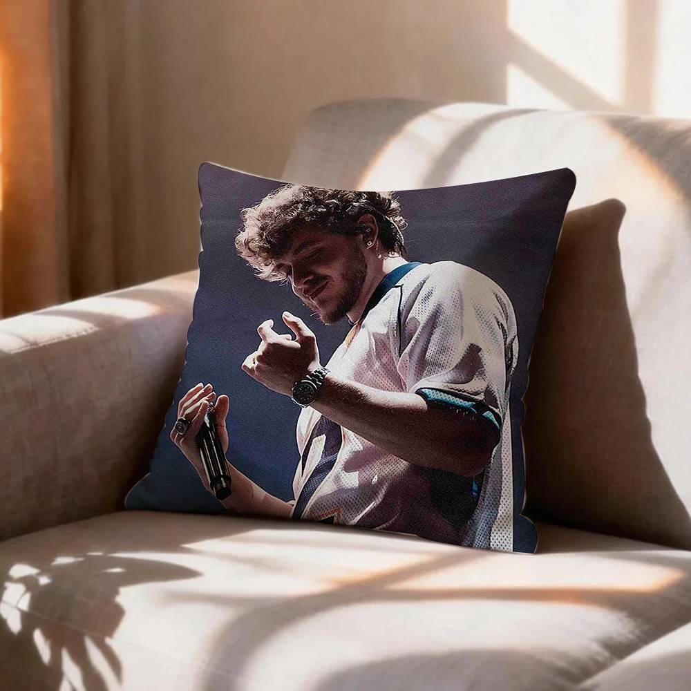 Singer Jack HHarlow  Pillow Case Pattern Printed Pillowcase For Living Room Sofa Cushion Cover