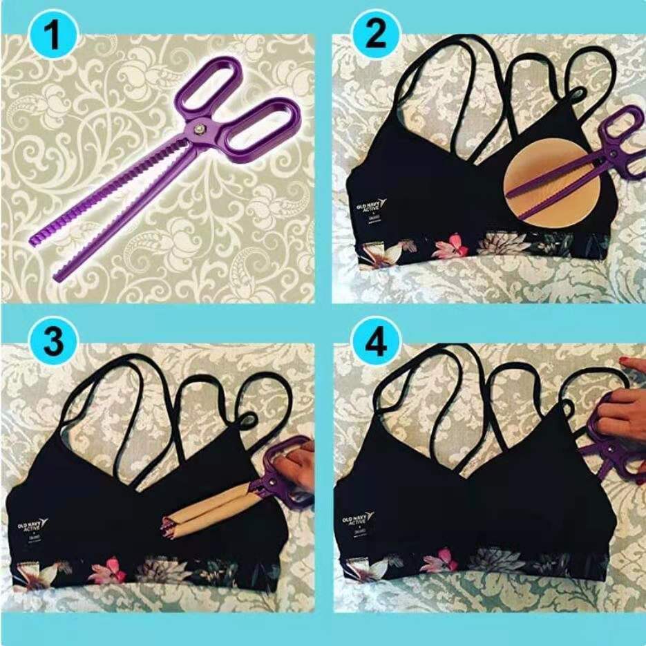New Style, Bra Cup Adjustment Clip, Breast Pad Clip Scissors, Daily Small Tools, Plastic Material, Functional Clip