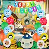 Birthday Octonauts Kids Party Supplies Decor Balloon Cup Plate Banner Tableware