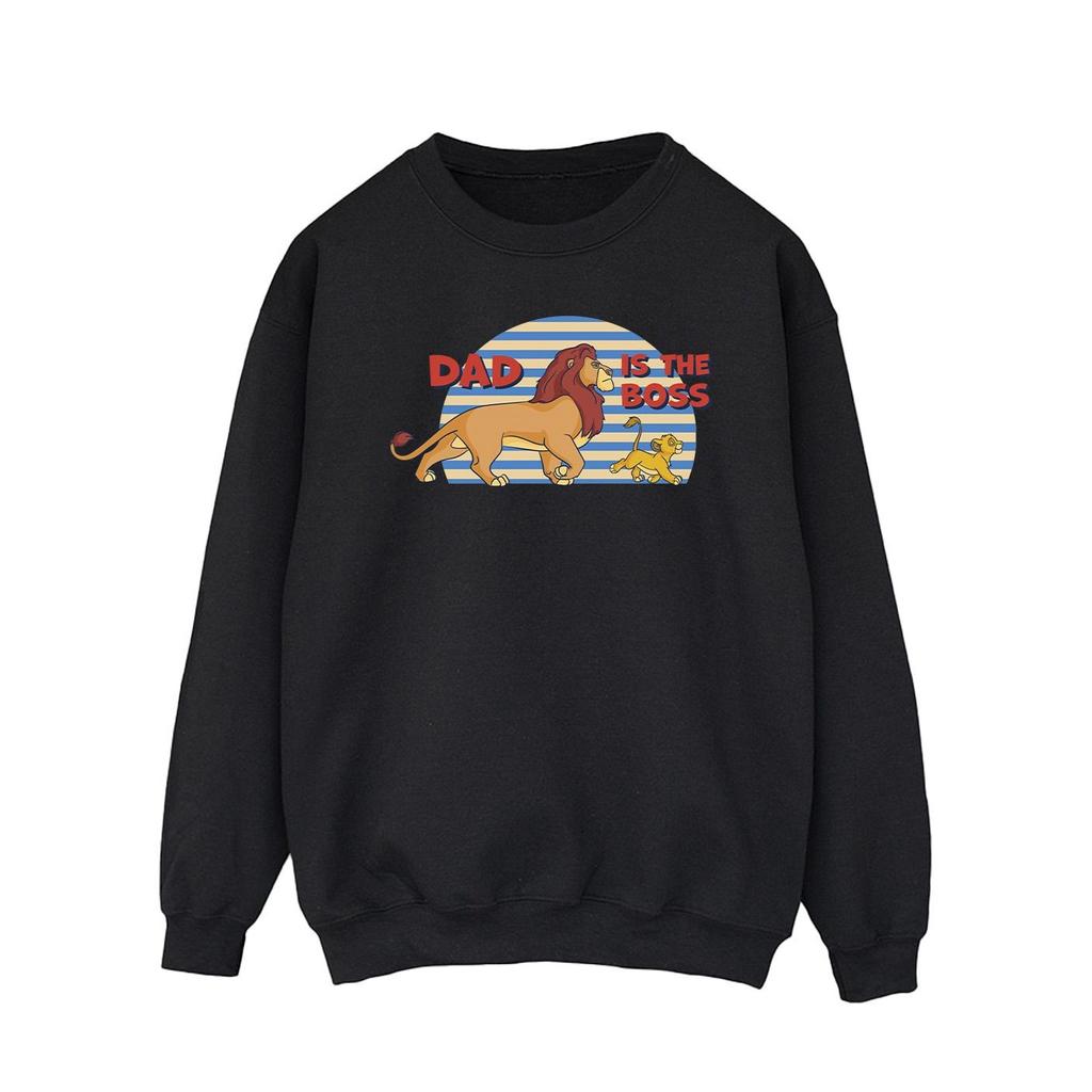 Disney Mens The Lion King Dad Boss Sweatshirt
