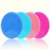 Soft Silicone Facial Cleansing Brushes - Fragrance-Free, Deep Exfoliation & Pore Cleaning for Acne-Prone Skin, Essential Face Care Accessories