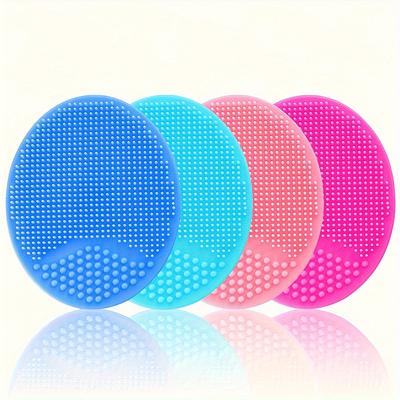 Brosses Nettoyantes Faciales en Silicone Souple - Sans Parfum, Exfoliation Profonde & Nettoyage des Pores pour Peau à Tendance Acnéique, Accessoires Essentiels pour le Soin du Visage