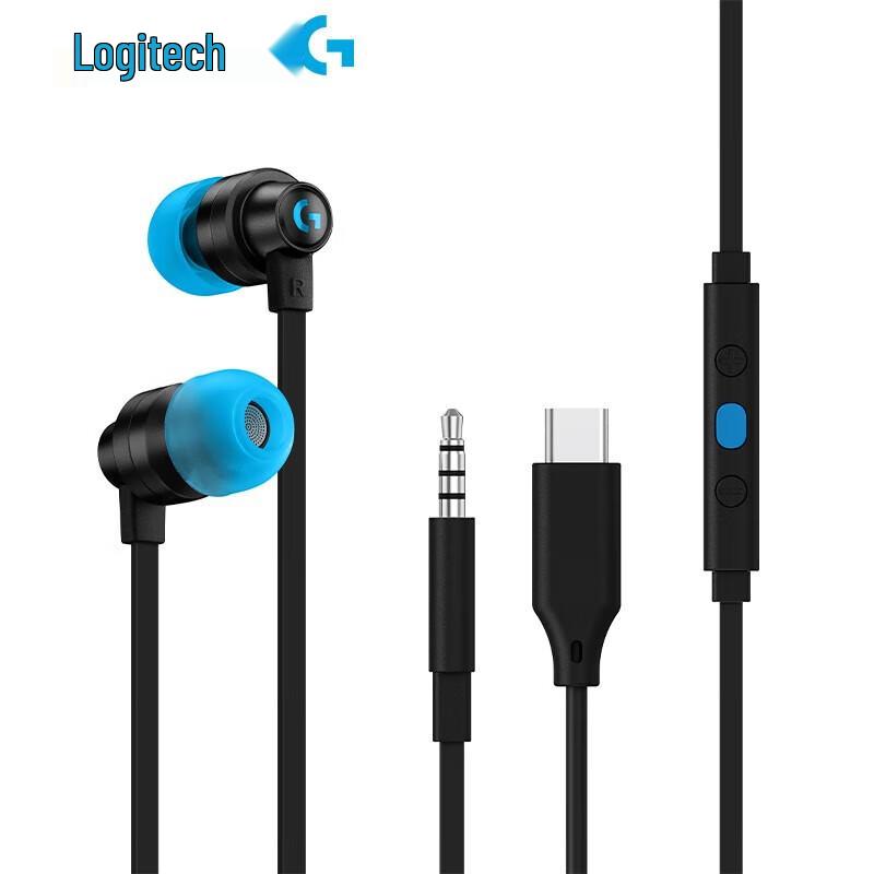Logitech G333 In-Ear-Gaming-Headset mit Kabel