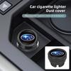 Sticker Car Cigarette Lighter Cap Auto Lighter Dust Proof Cover Accessories For Subaru STI XV Forester BRZ qOutback Crosstrek WRX