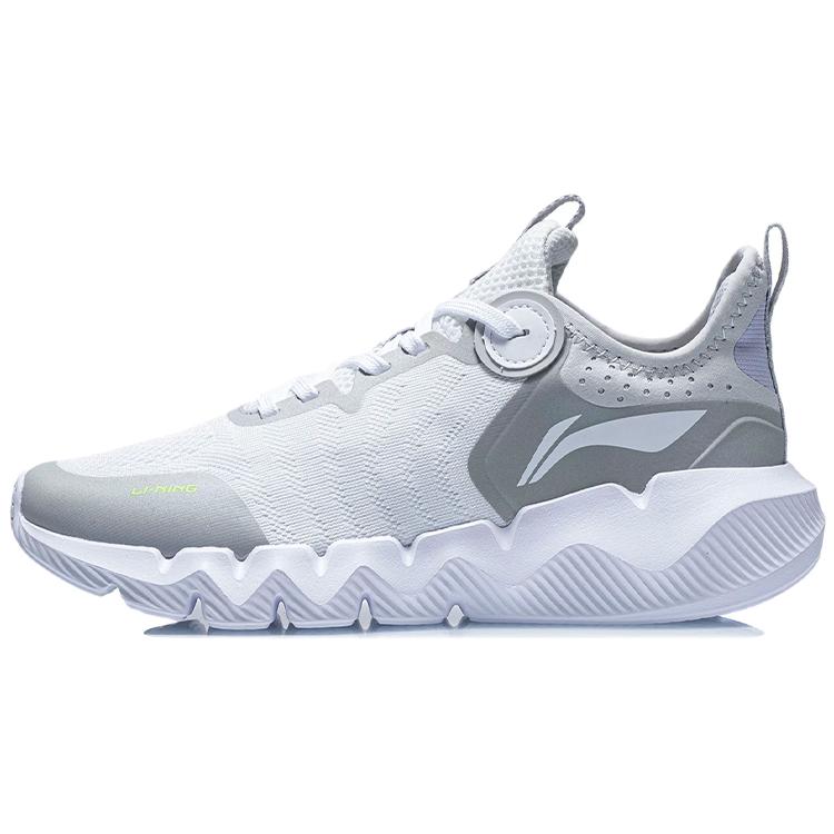 

Li Ning LN Fle Lightweight And Breathable, Flexible And Durable Low top Casual Shoes Women s White ARKR006-2 35.5