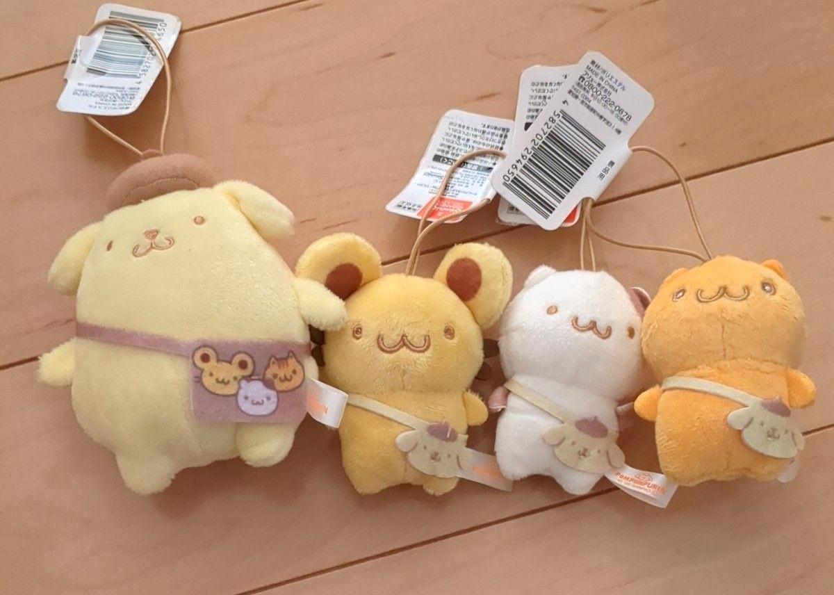 

Team Purin chiffon muffin bagel Mascot Plush Doll Set 4 FuRyu 12cm