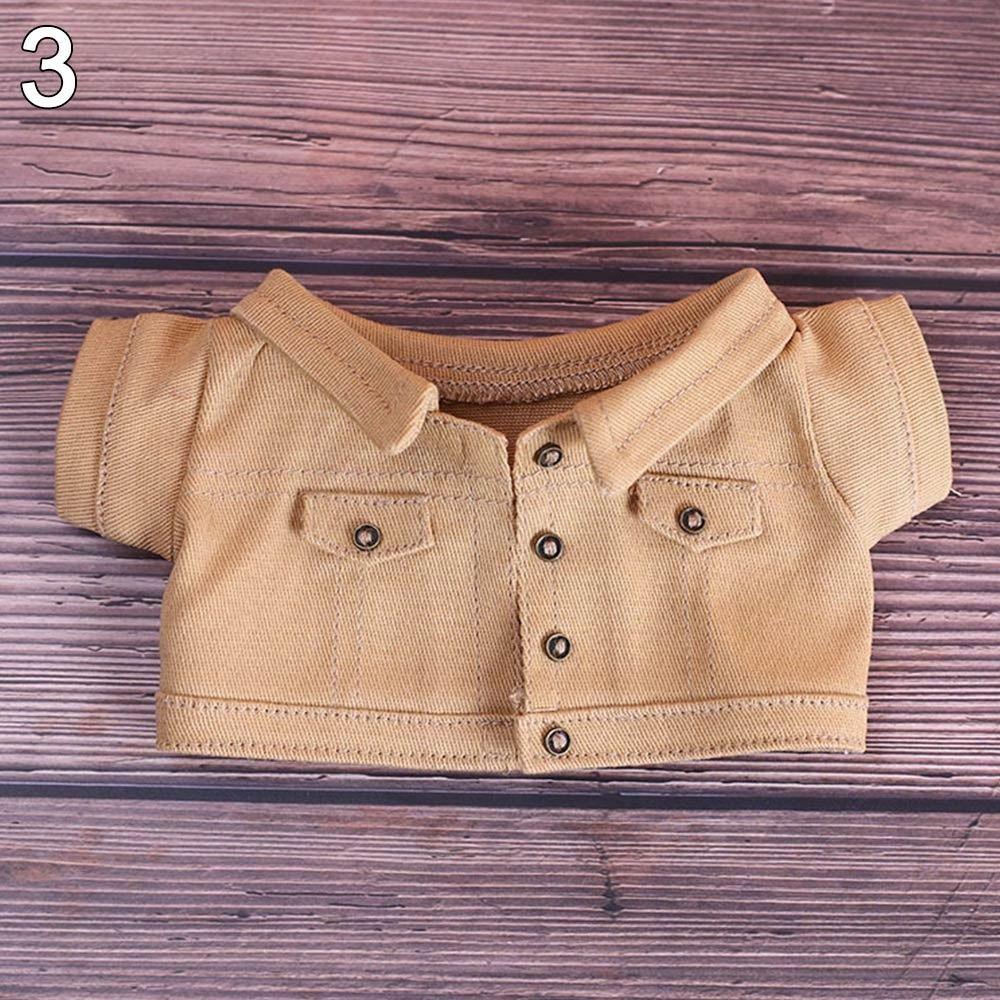 Jacket for Idol Dolls Doll Shirt Doll Pants Accessories 20cm Doll Outfit Plush Doll's Clothes