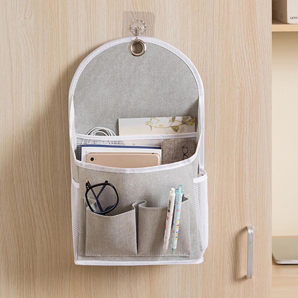Stoffaufbewahrung Hängebeutel Für Wohnheim Wandmontiert Wand Tür Taschen Doppeltasche Seite Netz Organizer Halter