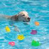 Cat Pool Toys 6pcs cat pool toys  Cat Bathing Toy Kitten Pool Water Squeaky Toy Interactive Swimming Bath Fish Toy Cat Supplies
