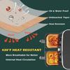 Air Fryer Papper Engångs Kök Bakning Airfryer Mat Oljesäker Non-Stick Mikrovågsugn Grillunderlägg Bakpapper Foder