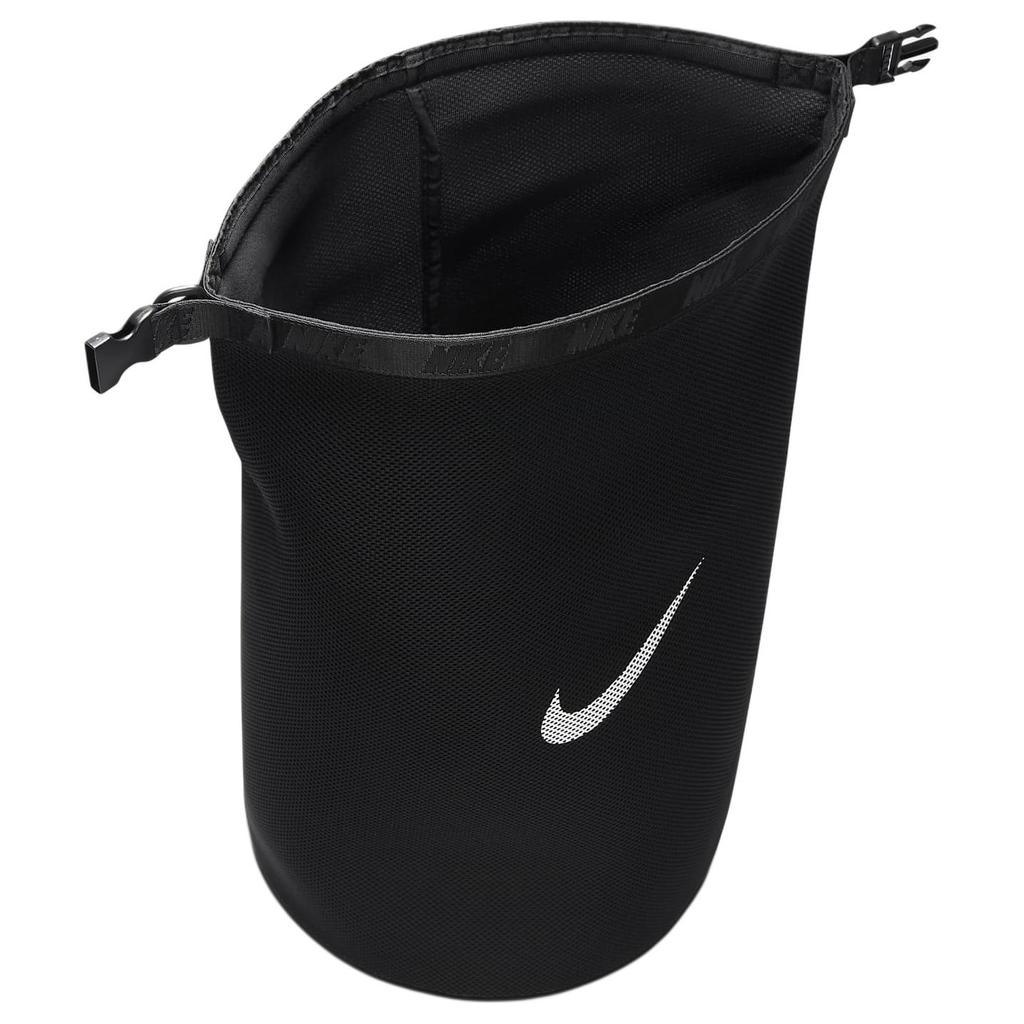 Nike Tessuto a Rete Moda Tendenza Poliestere Borsa a Tracolla Unisex Borse Nero Bianco DV2704-010