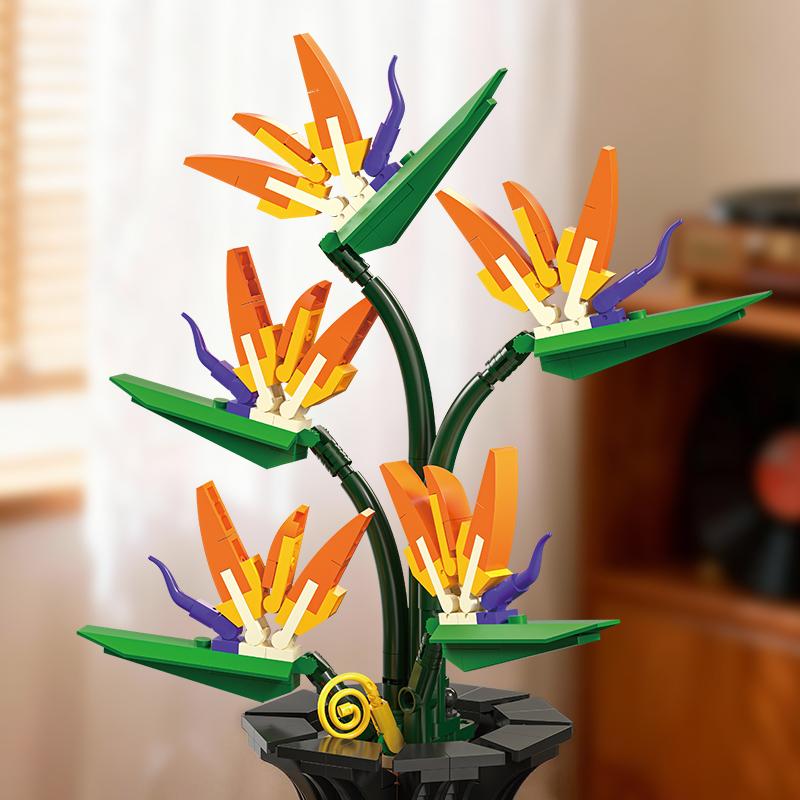 First-Class [451Pcs] High-Standard Bird Of Superior-Grade Paradise Superior-Grade Building-Set Superior-Grade Block Premium-Quality Model 14+