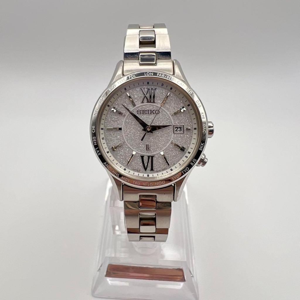 [USED] LUKIA glitter dial radio solar SEIKO watch