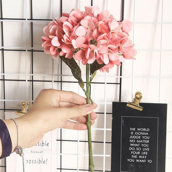 Unique Fake Hydrangeas Minimalist UV-resistant Artistic