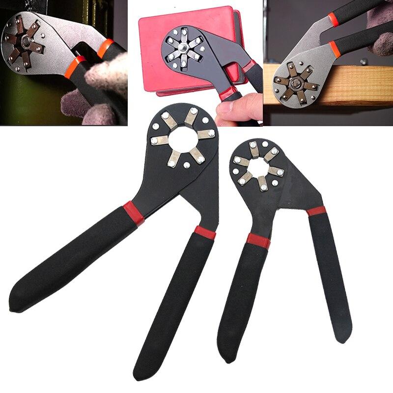 6/8 Inch Magic Wrench Household Maintenance Adjustable Twisting Hand Clamping Socket Outer Hexagonal Multifunctional Tool