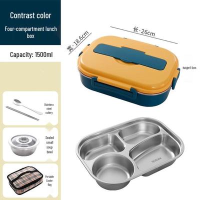Isolierte Lunchbox aus 304 Edelstahl mit Suppenschale