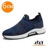 Men Sneakers Heightening Shoes Elevator Shoes Height Increase Shoes Insoles 6Cm Man Daily Life Height Increasing Shoes