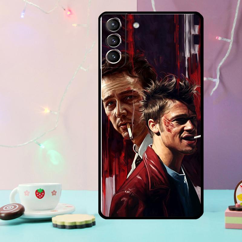 

Fight Club Phone Case For Samsung Galaxy S24 S25 Ultra S21 S22 S23 Ultra S9 S10 S20 Plus S25 FE Cover Galaxy S23 Plus