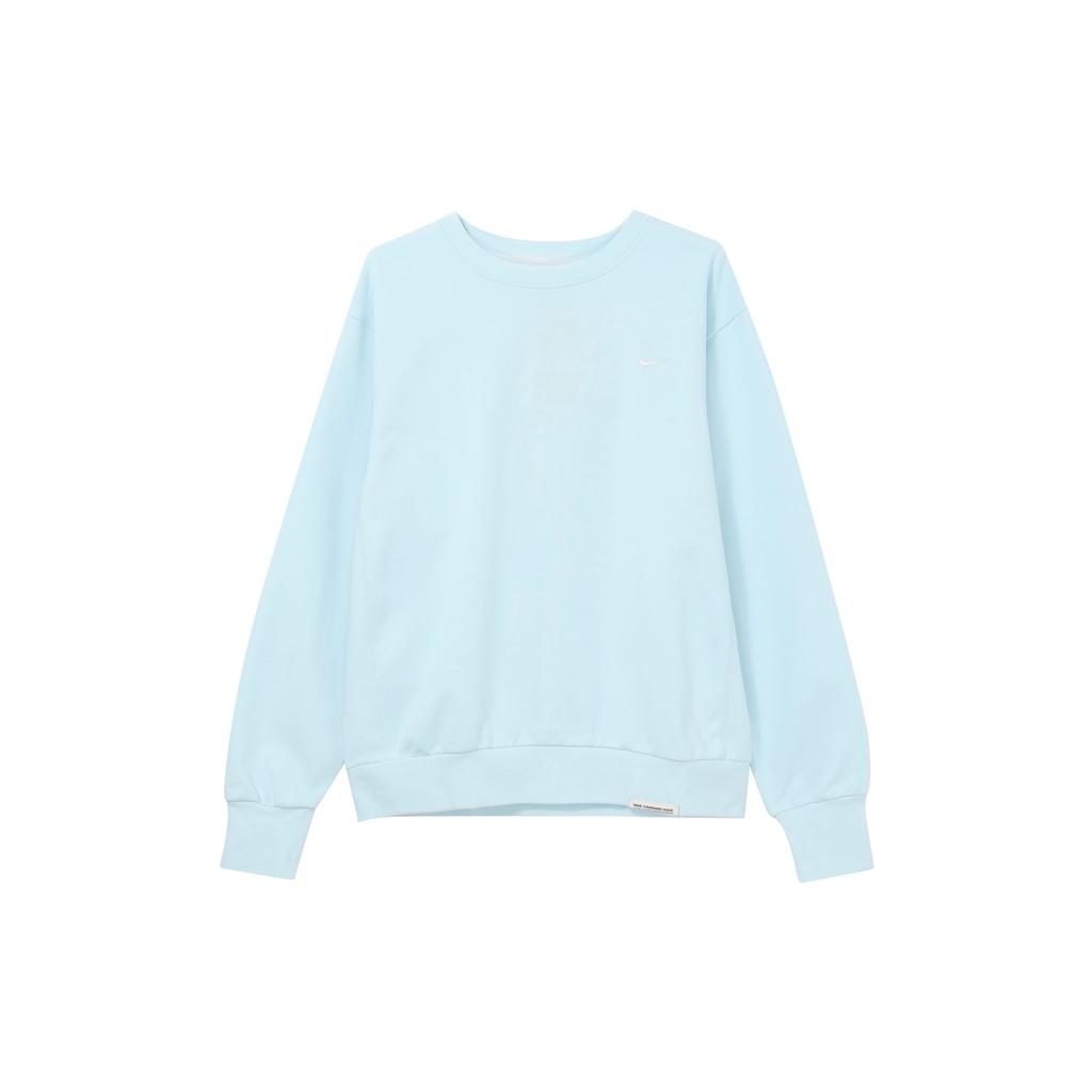 Nike Standard Issue Casual Sporty Crew Neck Long Sleeve Sweatshirt Men Tops Glacier-Blue CK6359-476