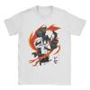 Makima Reze Vintage Anime T Shirts Men Pure Cotton Vintage T-Shirts Round Collar  Tee Shirt Short Sleeve Clothing Classic