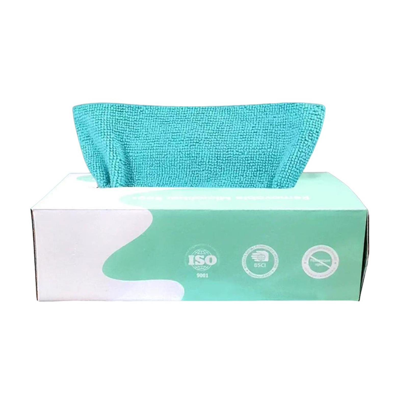 Pull-Out Boxed Microfiber Wipe For Dusting And Polishing Ultra-fine Microfiber Ensures Streak-free, Powerful Cleaning. Spotless