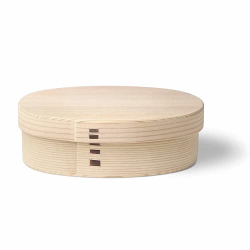 Ryobian, Odate, Akita Prefecture, Unpainted Magewappa Bento Box (Medium), 560ml