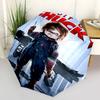 1pc Chucky's Cult Durable Cartoon Folding Umbrella, Portable Compact Umbrella for Men and Women I018
