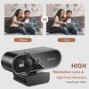 B19 4K HD USB Computer Camera for Online Classes, Meetings, and Live Streaming