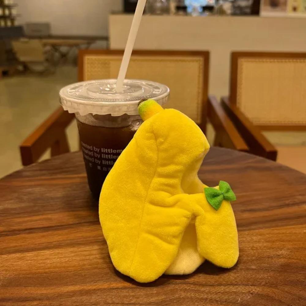 Peluche Animal Mignonne 10cm Poupée Coiffe Cape Poupée Porte-clés Jouet Fait Main Pour Décoration de Noël Comme Cadeau Pour Enfants