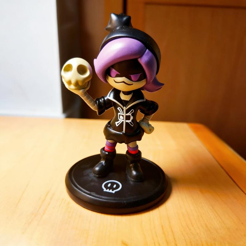 New Murder Drones V Uzi Q Version Figurine Collectible Anime Model Toy With Base Desktop Ornament Decor Gift For Anime Fans