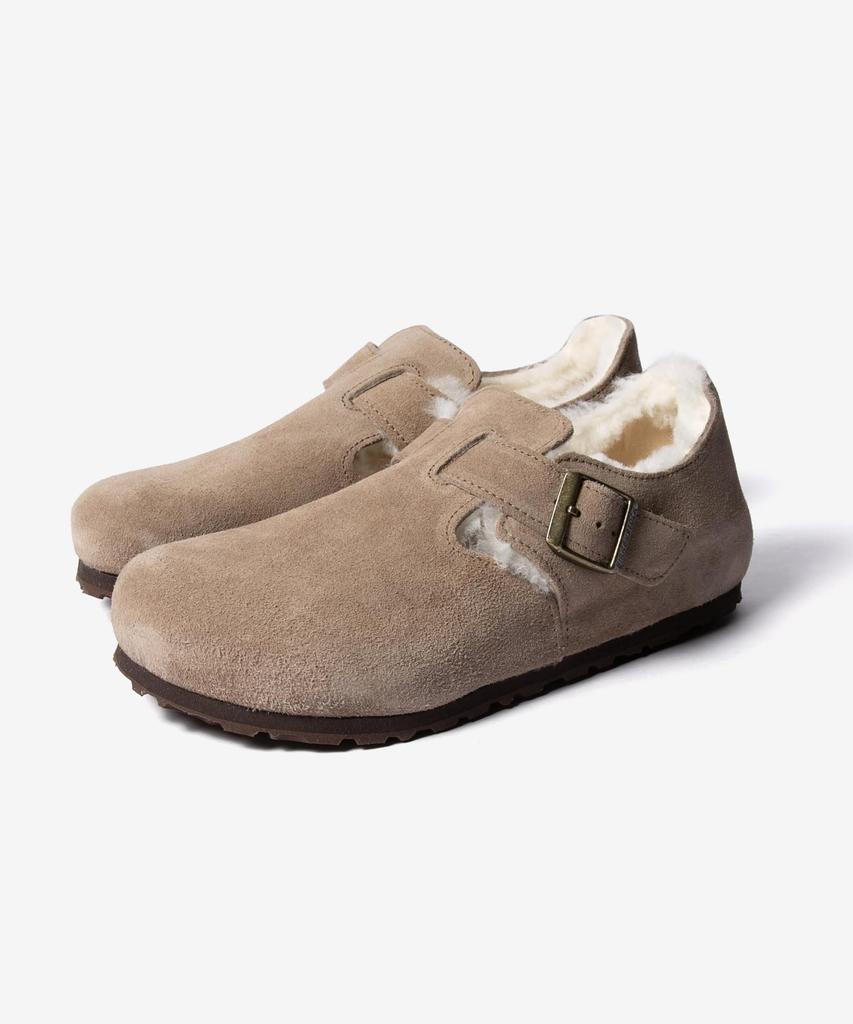 Birkenstock Comfort Sandals 1028470 London Shearling Taupe