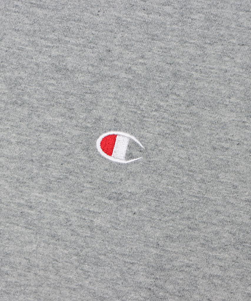 CHAMPION C Logo Regular Fit Jersey Long Sleeve T-Shirt Oxforxd Grey