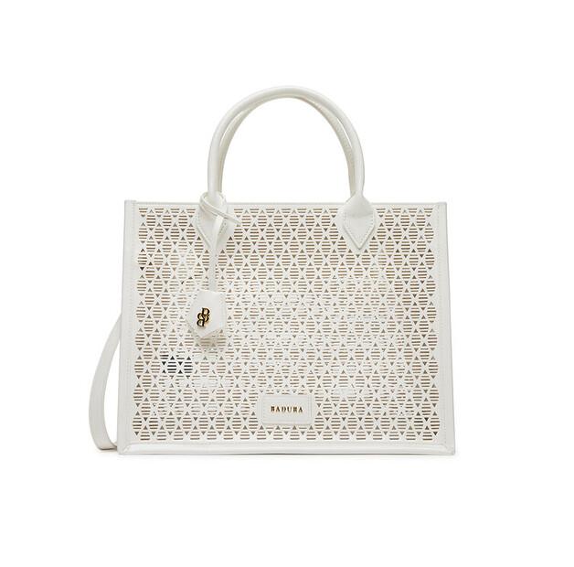 Handbag Badura WENN-02 White