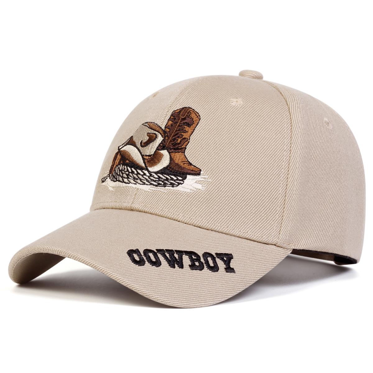

Ретро КОВБОЙ Ковбойская бейсбольная кепка для мужчин и женщин Кепка для рыбалки на открытом воздухе Кепка для отдыха с солнцезащитным кремом Кепка для гольфа Кепка в стиле хип-хоп хаки
