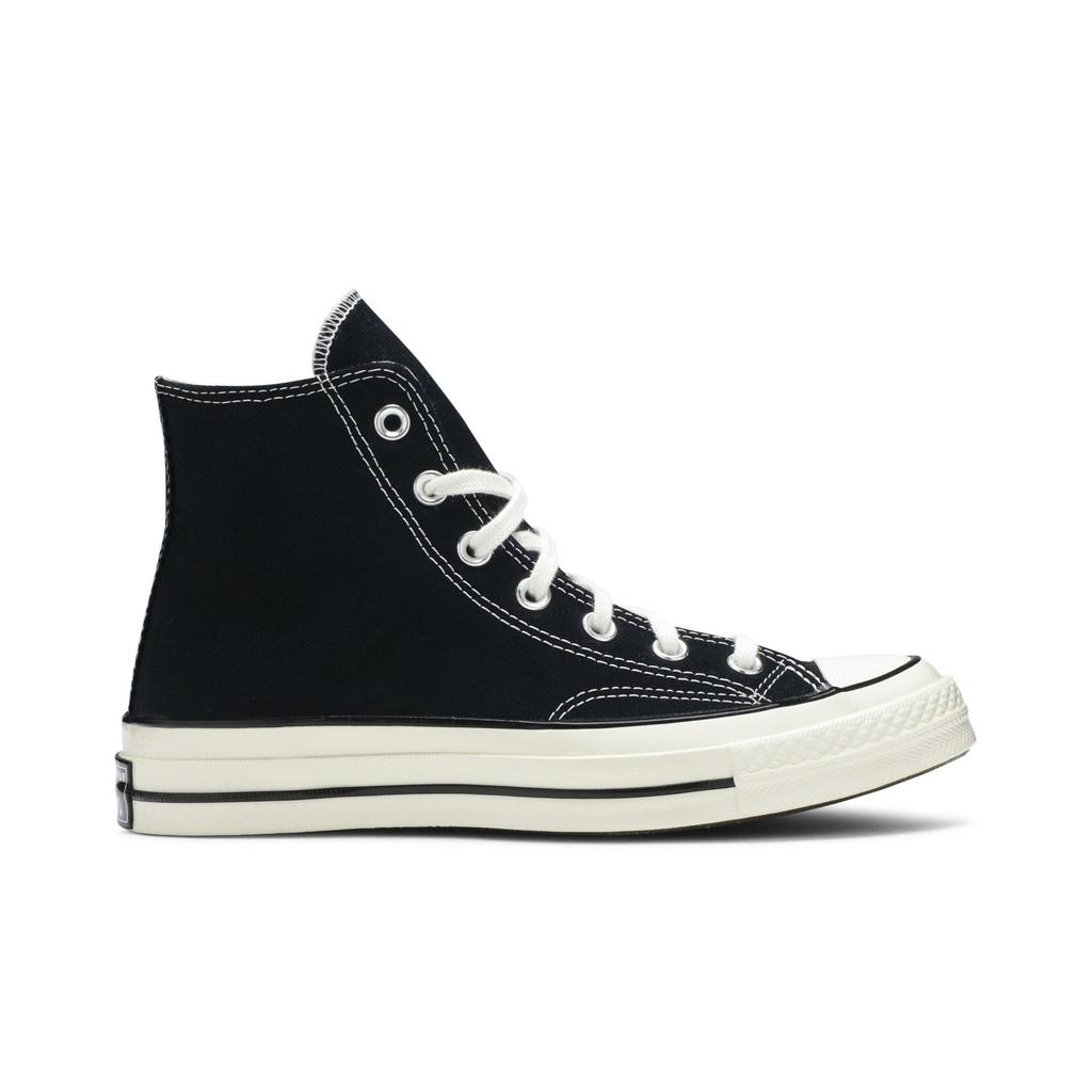 Converse Chuck 70 Vintage Canvas High 'Black' (Unisex) Black Canvas Shoes 162050C