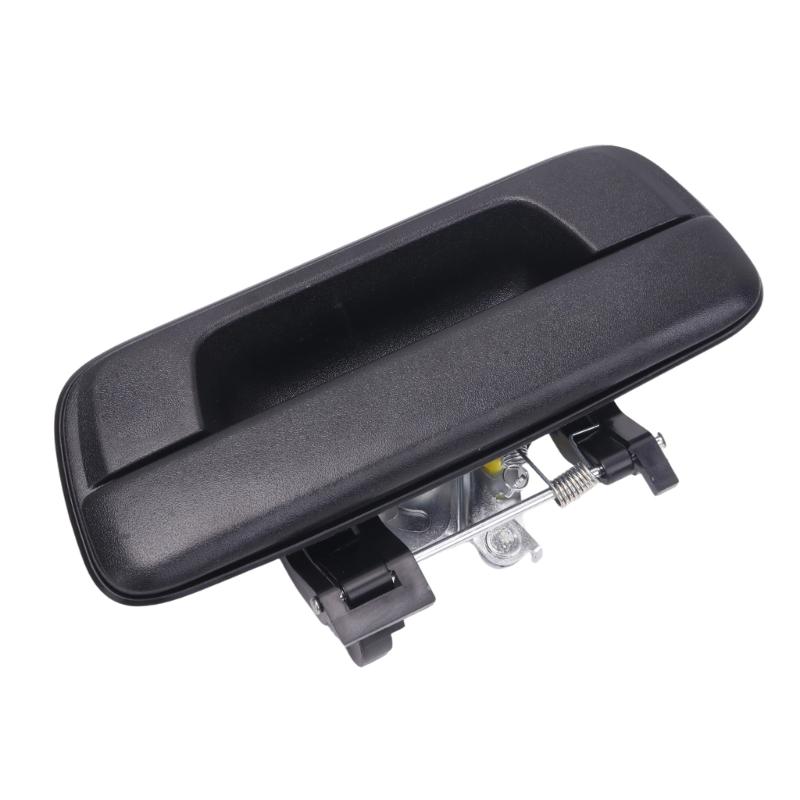 Replacement Rear Gate Handle Assembly for Worn or Broken Handles with Mounting Plate, Return Spring, and Linkage