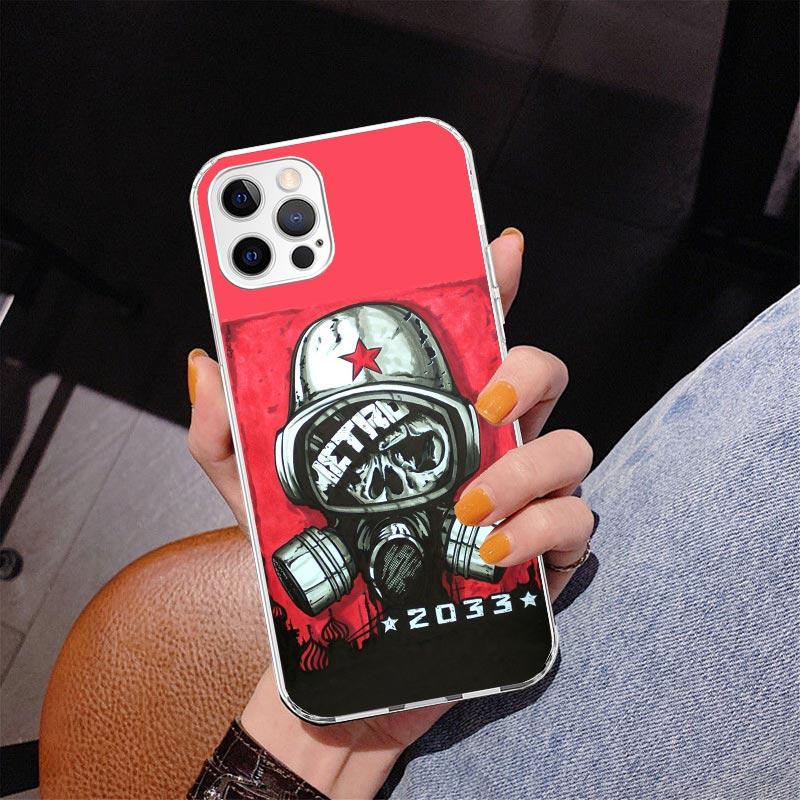Metro 2033 Phnoe Case for Iphone 17 Air 16 16E 11 12 13 Mini 14 Plus 15 Pro Max 7 8 + SE 2020 Phone Cover Coque