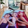 KPop Demon Hunters Pattern Rug, Indoor/Outdoor Mat, for Picnic, Gameroom, Bedroom, Office, Living Room, Home Decor Carpet, Birthday Gift