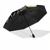 1pc Halloween Haunted Auto Folding Umbrella, Sturdy And Durable Automatic Folding Umbrella with 8 Ribs, Convenient for Outdoor Use133