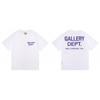 Premium Cotton Graphic Tee Streetwear Oversized Short Sleeve T-Shirt Men Loose Fit Letter Print Washed Vintage Style